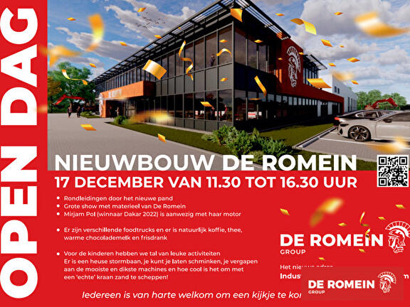 Open Day December 17th - New Construction